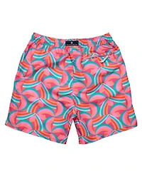 Mens Geo Melon Sustainable Swim Short