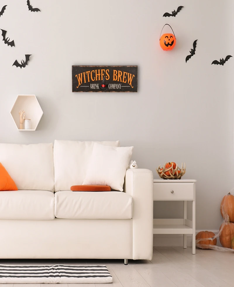 National Tree Company 24" Halloween 'Witches Brew' Wall Sign