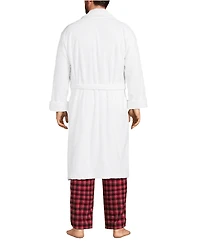Lands' End Big & Tall Calf Length Turkish Terry Robe