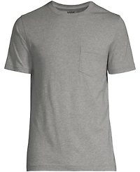 Lands' End Men's Short Sleeve Supima Tee With Pocket