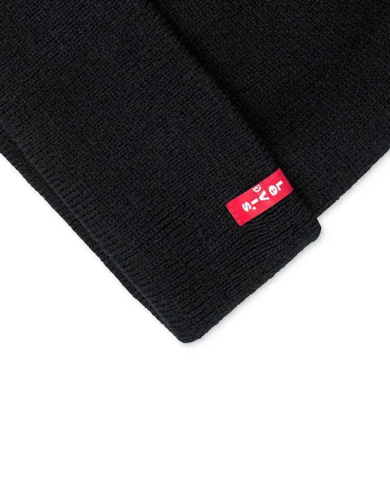 Levi's Men's Stocking Stuffer Gift Ready Red Tab Beanie