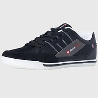 Alpine Swiss Men's Stefan Retro Sneakers For Men Stylish Low-Top Shoes with Suede Trim Perfect Casual Footwear Fashion Tennis