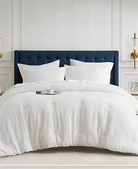 510 Design Mina Waffle Textured 3-Pc. Comforter Set, Full/Queen