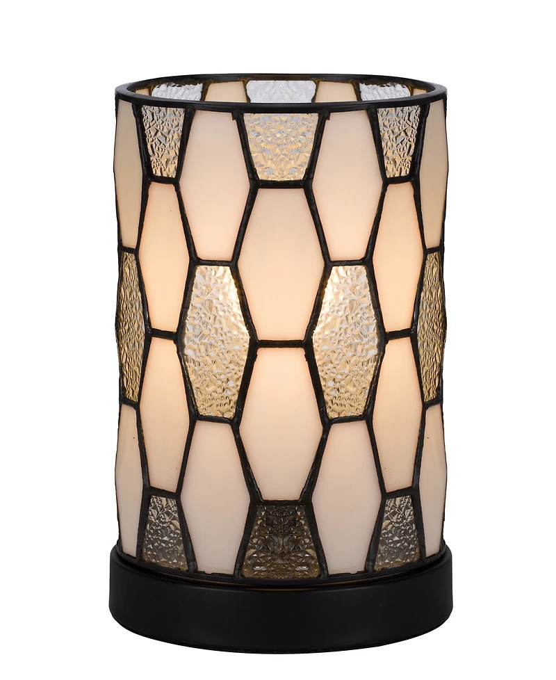 9.25" Height Metal and Resin Accent Lamp