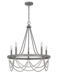Anniston 29" Height Metal Chandelier