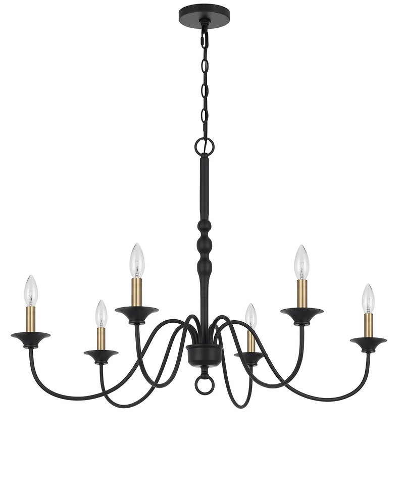 Marino 25" Height Metal Chandelier