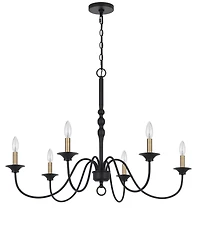 Marino 25" Height Metal Chandelier