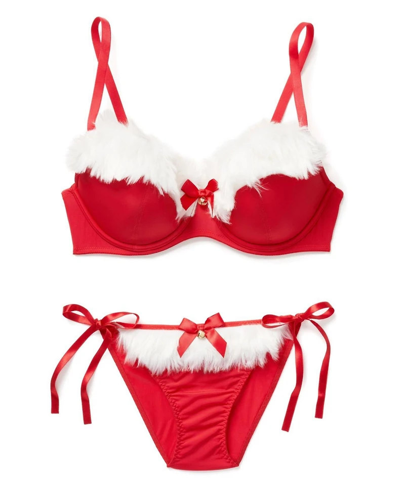 Claussa Women's Push Up Demi Bra