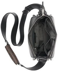 Calvin Klein Bella Adjustable Crossbody with Signature Zippered Pouch
