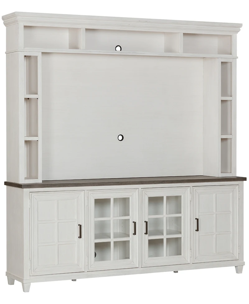 84" Dawnwood Tv Console with 4 Doors