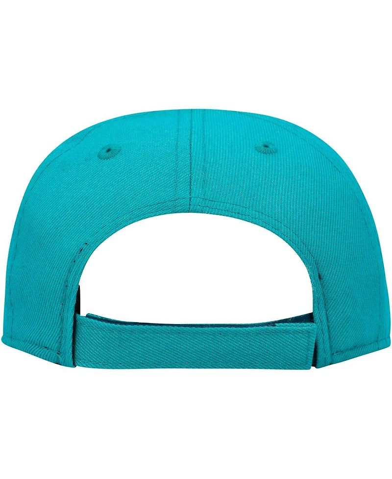 Infant Boys and Girls New Era Aqua Miami Dolphins My 1st 9FIFTY Snapback Hat