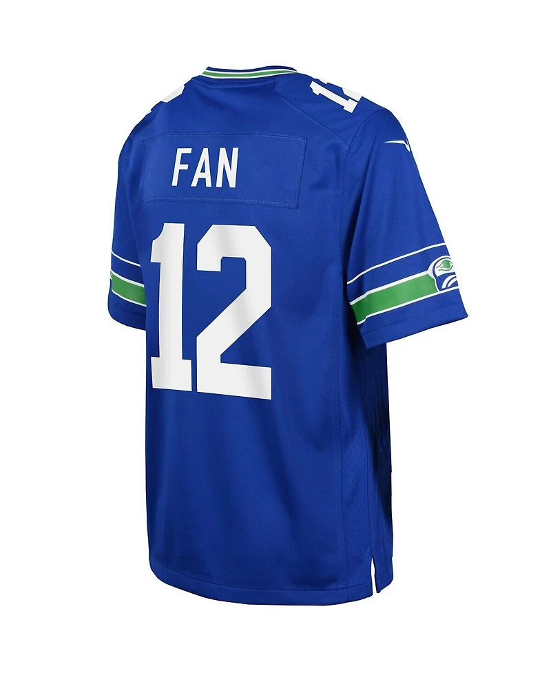 Nike Big Boys 12th Fan Seattle Seahawks Game Jersey