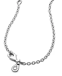 Pandora Moments Sterling Silver Cable Chain Necklace