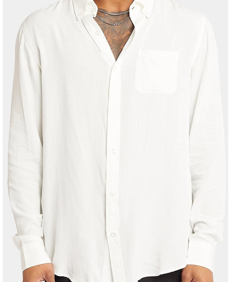 Xxiii Mens Crete Long Sleeve Button Up Shirt