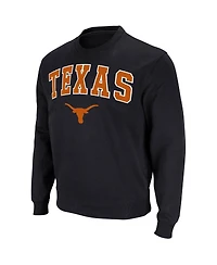 Colosseum Men's Texas Longhorns Arch & Logo Pullover Sweatshirt