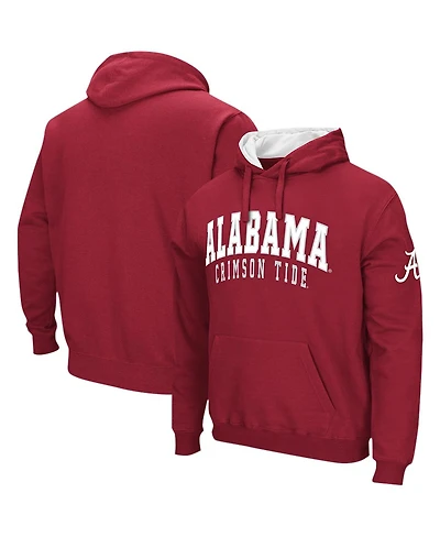 Colosseum Men's Alabama Crimson Tide Double Arch Pullover Hoodie