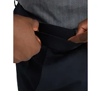 Haggar Men's Big & Tall Premium No Iron Khaki Classic Fit Flat Front Hidden Expandable Waistband Pants