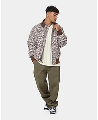 Xxiii Mens Leopard Print Puffer Jacket