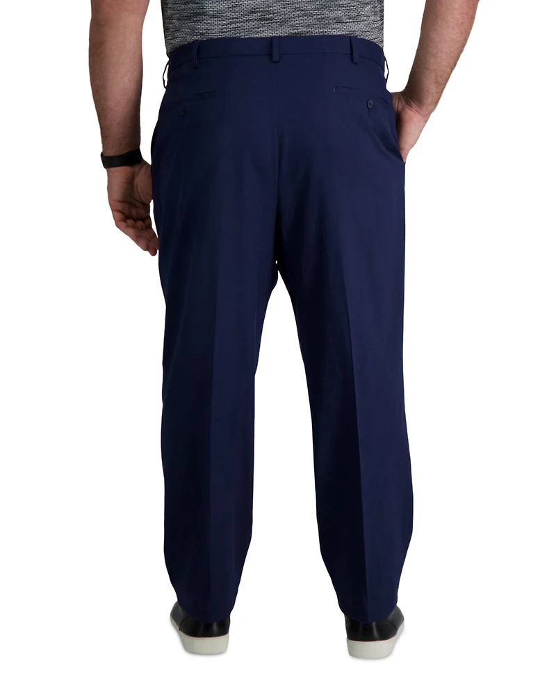 Big & Tall Cool Right Performance Flex Classic Fit Flat Front Pant