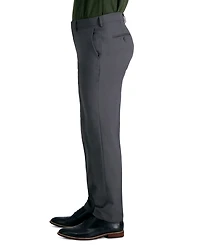 Haggar Men's Premium Comfort Slim-Fit Performance Stretch Flat-Front Dress Pants