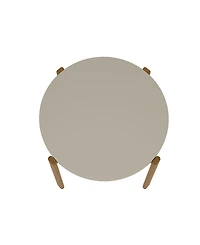 Manhattan Comfort Gales 46.54" Medium Density Fiberboard Round Dining Table
