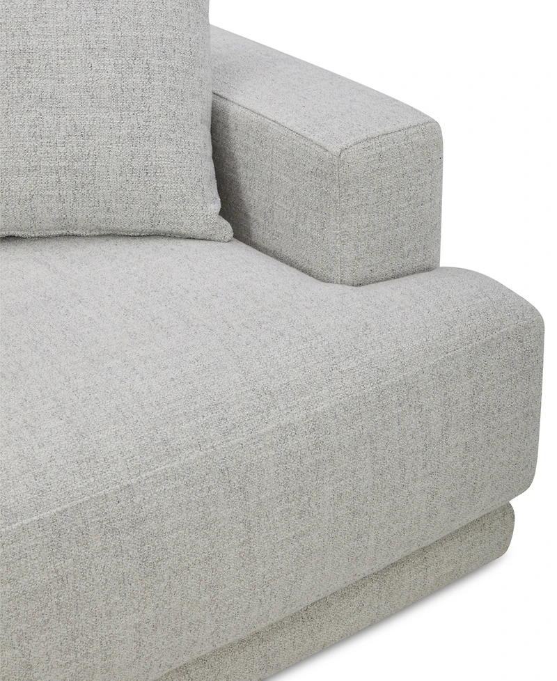 Closeout! Vasher 42" Fabric Swivel Chair, Created for Macy's