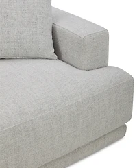 Closeout! Vasher 42" Fabric Swivel Chair, Created for Macy's