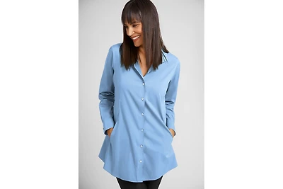 Women's Charlotte Peplum No Iron Blouse