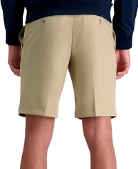 Haggar Men's Cool 18 Pro Flat Front Classic-Fit 9.5" Shorts
