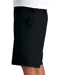 Haggar Men's Big & Tall Cool 18 Pro Classic-Fit Stretch Flat-Front 9.5" Shorts