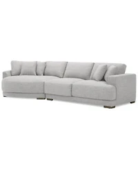 Closeout Vasher Fabric Sectional Collection Created For Macys