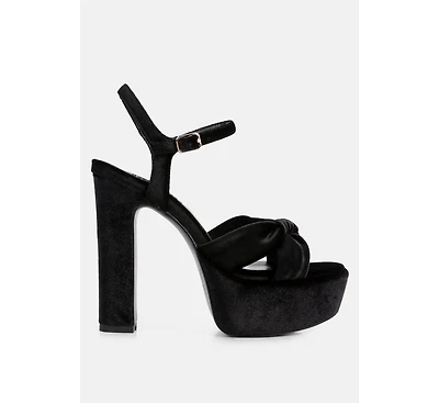 Liddel Womens Platform Heel Sandals