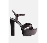 Liddel Womens Platform Heel Sandals