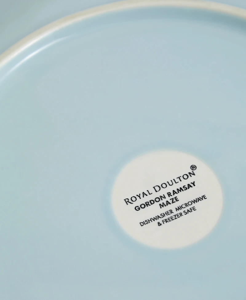 Royal Doulton Gordon Ramsay Maze Dinner Plate, Set of 4, Service for 4