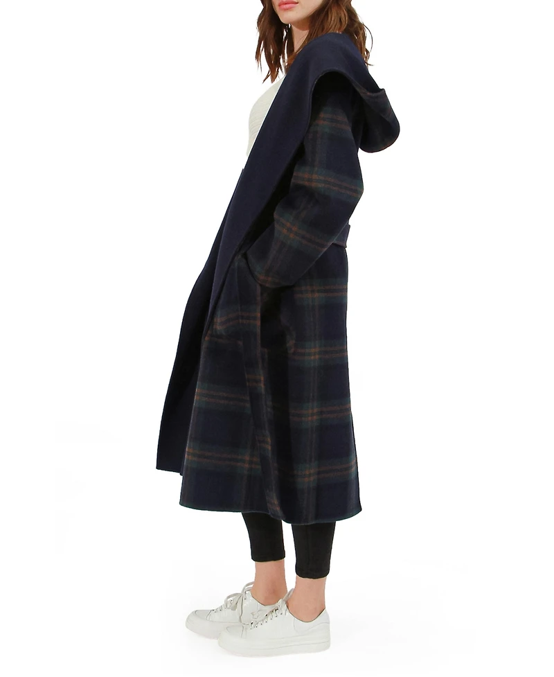Belle & Bloom Women's Arcadia Oversided Coat with Hood