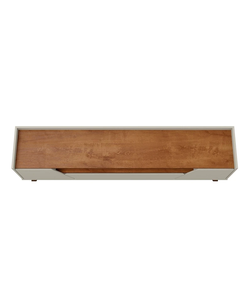 Manhattan Comfort Marcus 70.86" 4-Shelf Tv Stand Fits TVs up to 70"