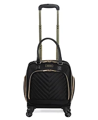 Chelsea Softside Chevron 2pc Carry-On Underseater Luggage + Matching 15" Laptop Backpack Set