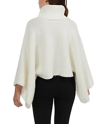 Bebe Women's Oversized Mock Neck Sweater