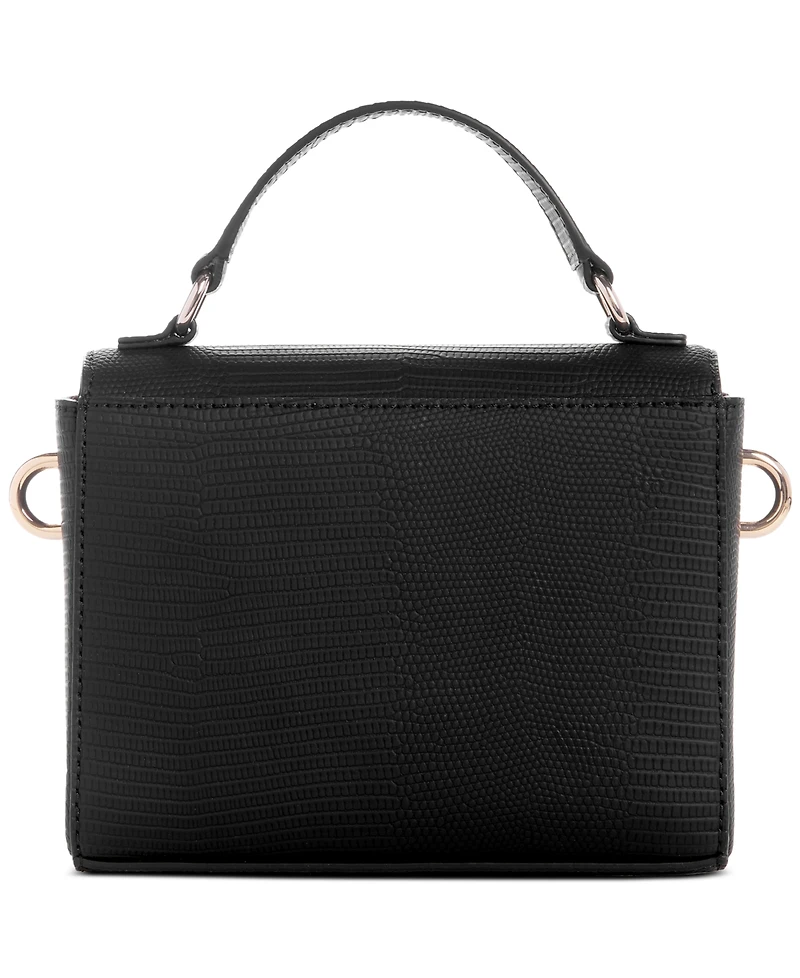 Guess Lyndi Mini Top Handle Flap Crossbody