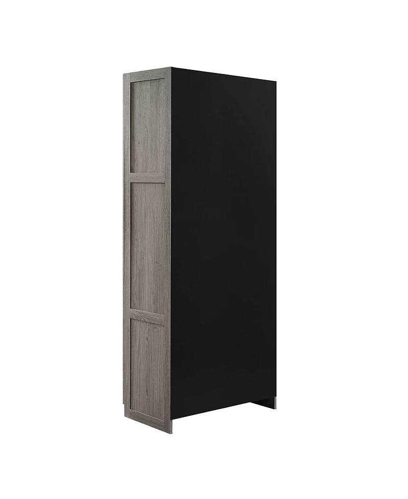 Manhattan Comfort Hopkins 29.6" 4-Shelf Storage Closet
