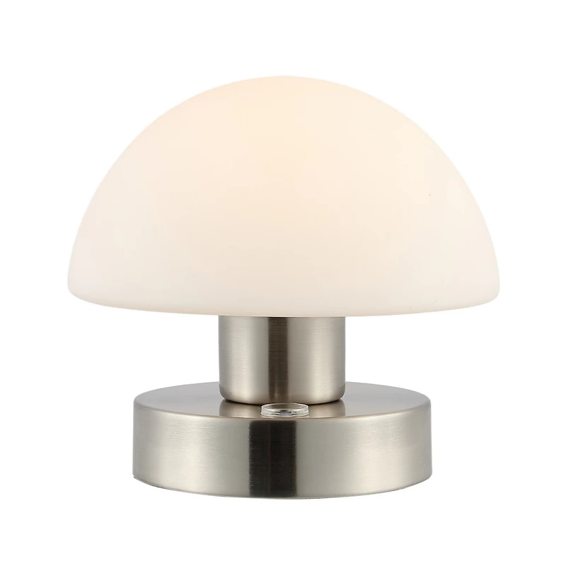 Zoe Bohemian Farmhouse Iron Rechargeable Integrated Led Table Lamp