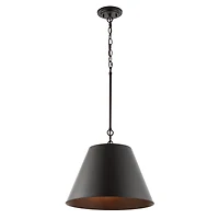 Harper Industrial Farmhouse Iron Led Pendant