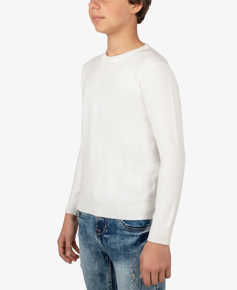 Xray Boy's Basic Crew Neck Sweater