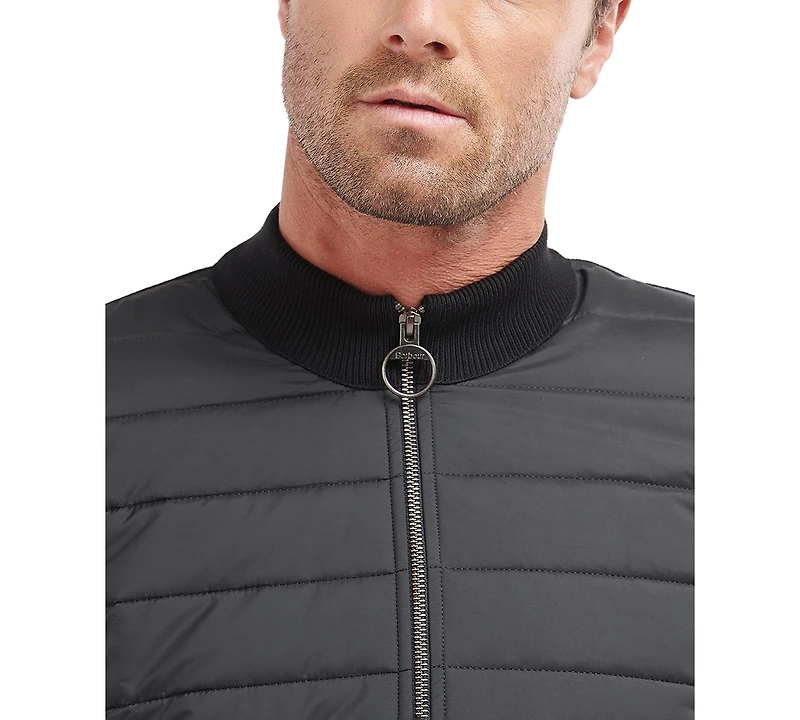 Barbour Men's Carn Baffled Full-Zip Sweater