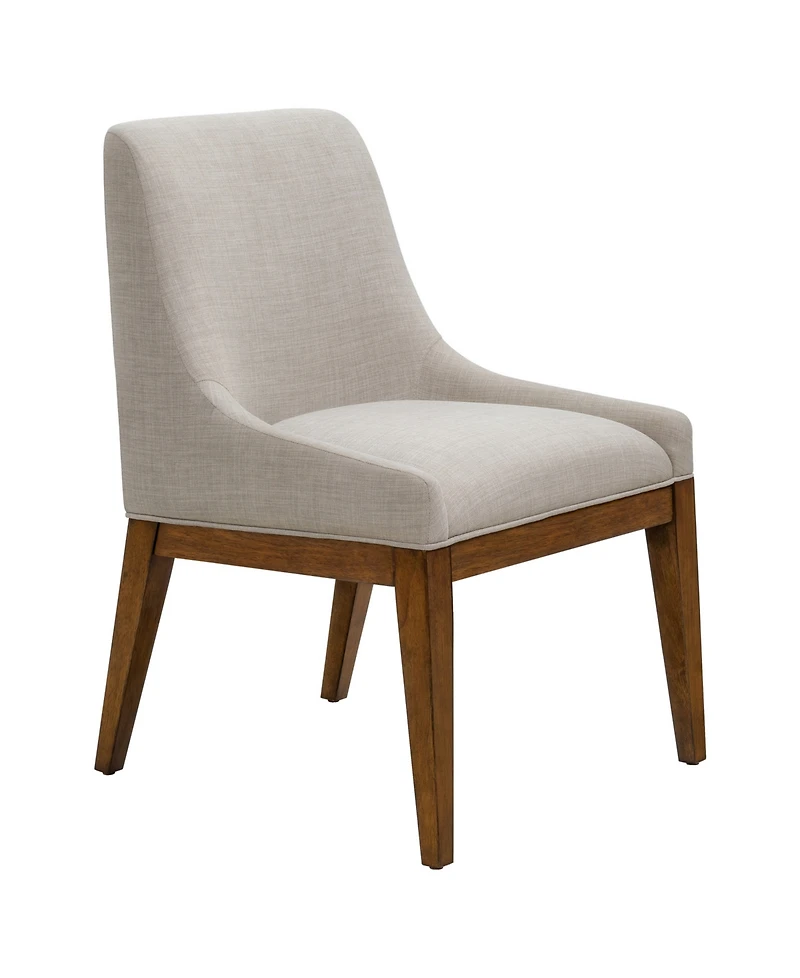Ink+Ivy 23.25" 2-Pc. Frank Wide Fabric Upholstered Dining Chair