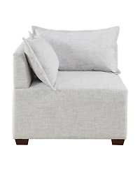 Ink+Ivy 34" Molly Wide Fabric Modular Corner Chair