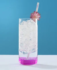 JoyJolt Hue Colored Highball Glasses, Set of 6