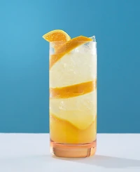 JoyJolt Hue Colored Highball Glasses, Set of 6