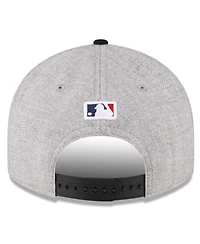 Men's New Era Gray Arizona Diamondbacks 2023 Division Series Winner Locker Room Low Profile 9FIFTY Snapback Hat