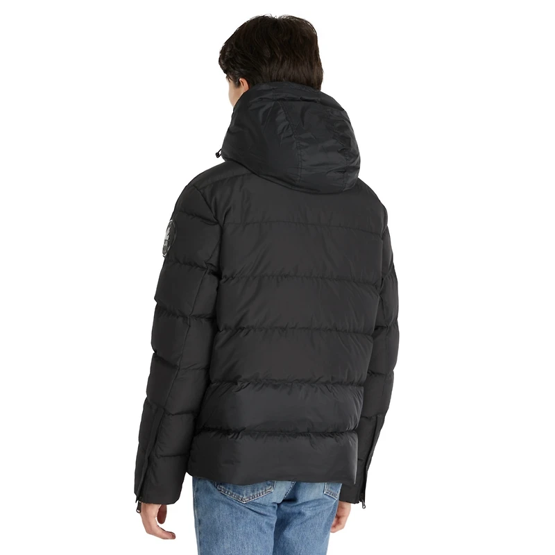 Pajar Men's Valby Quilted Mixed Media Puffer Jacket